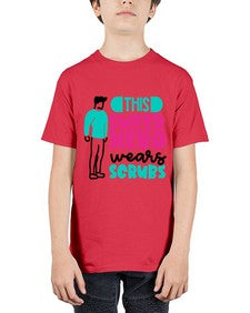 This Superhero Wears Scrubs Style Style 1564# - nurse - Youth Tee Unisex