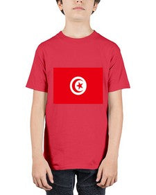 Tunisia 2014# - world flags - Youth Tee Unisex