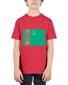 Turkmenistan 2019# - world flags - Youth Tee Unisex