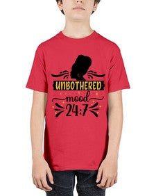 Unbothered mood Style 2# - black girls or women - Youth Tee Unisex