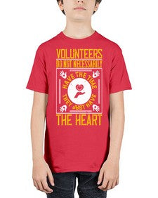 Volunteers do not necessarily have the time they just have the heart Style 13# - volunteer - Youth Tee Unisex