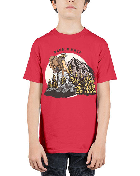 Wander More 3# - nature - Youth Tee Unisex
