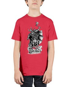Warrior Skull Files 1208# - skull and bones - Youth Tee Unisex
