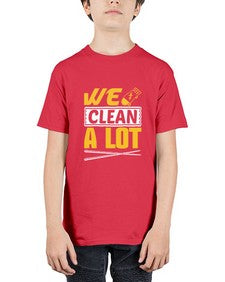 We clean a lot Style 465# - cleaner - Youth Tee Unisex