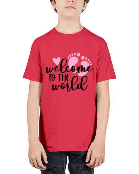 Welcome To The World Style 470# - baby - Youth Tee Unisex