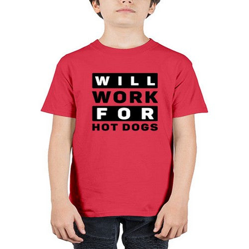 Will Work For Style 1# - dogs - Youth Tee Unisex