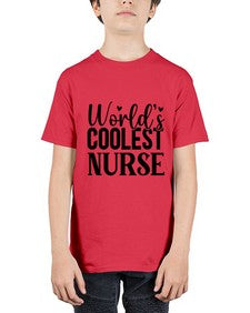 Worlds Coolest Nurse 1669# - nurse - Youth Tee Unisex