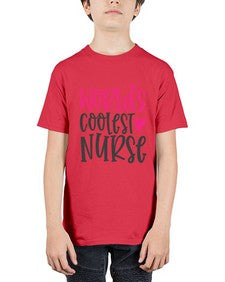 Worlds Coolest Nurse Style 1658# - nurse - Youth Tee Unisex