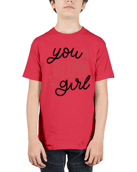 You Glow Girl Style 5# - beauty - fashion - Youth Tee Unisex