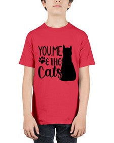 You Me The Cat Style 110# - cats - Youth Tee Unisex