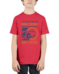 You cant find the right roads when the streets are paved 93# - car - Youth Tee Unisex