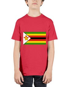Zimbabwe 2161# - world flags - Youth Tee Unisex