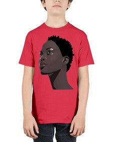 african woman portrait 88# - black girls or women - Youth Tee Unisex