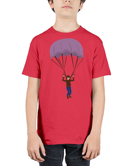 all in one 10# - parachute - Youth Tee Unisex