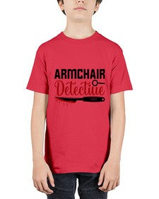 armchair detectiue 237# - true crime - Youth Tee Unisex