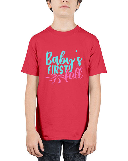 babys first fall Style 38# - baby - Youth Tee Unisex