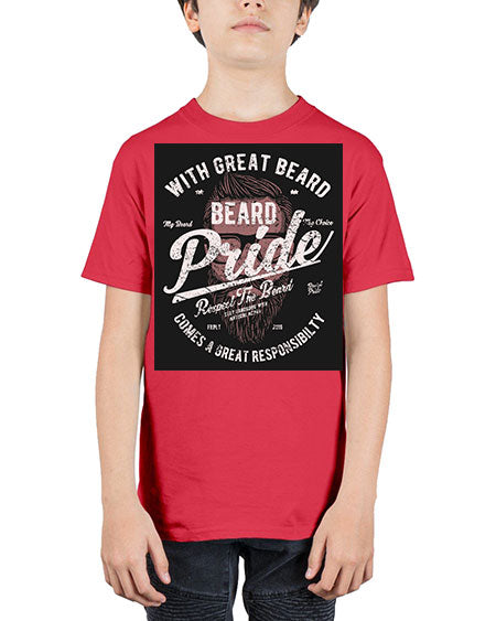 beard pride 51# - bears - animals - Youth Tee Unisex