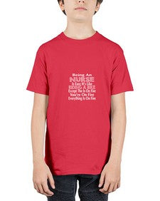 being an nurse is easy its like 611# - nurse - Youth Tee Unisex