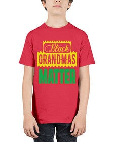 black grandmas matter 2# - black words and phrases - Youth Tee Unisex