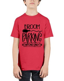 broom parking witches only 46# - witch - Youth Tee Unisex