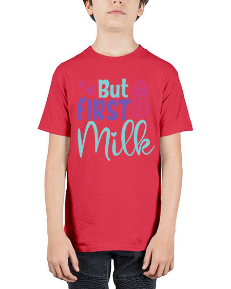 but first milk Style 49# - baby - Youth Tee Unisex