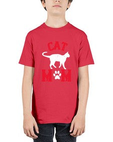 cat mom Style 35# - cats - Youth Tee Unisex