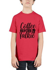 coffee before talkie 764# - tea - Youth Tee Unisex