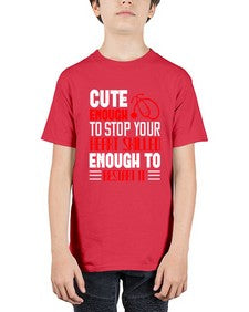 cute enough to stop your Style 689# - nurse - Youth Tee Unisex