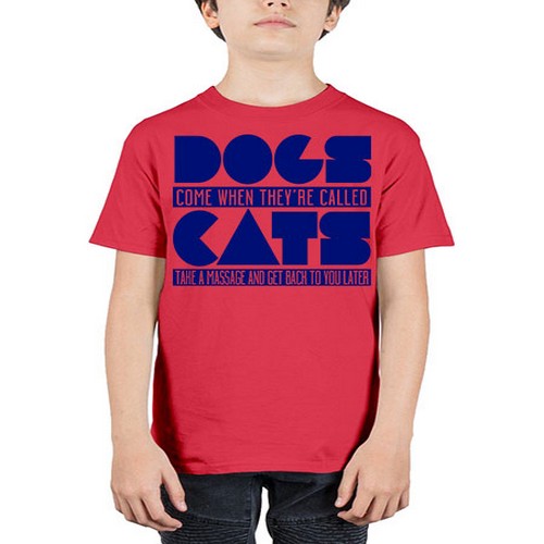 dogs come whey called - dogs - Youth Tee Unisex