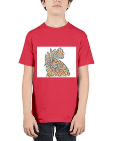 ethnic rooster 438# - mandala - Youth Tee Unisex