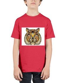 ethnic tiger 439# - mandala - Youth Tee Unisex