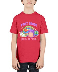 first Grade Lets Do This 144# - first grade - Youth Tee Unisex