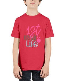 first grade design 121# - first grade - Youth Tee Unisex
