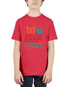 first grade nailed it 150# - first grade - Youth Tee Unisex