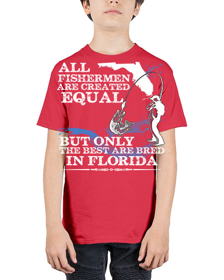 fishing 21# - shark-fish - Youth Tee Unisex