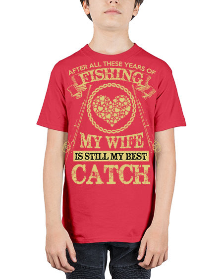 fishing 26# - shark-fish - Youth Tee Unisex