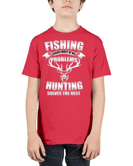 fishing 29# - shark-fish - Youth Tee Unisex