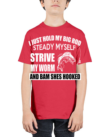 fishing 32# - shark-fish - Youth Tee Unisex