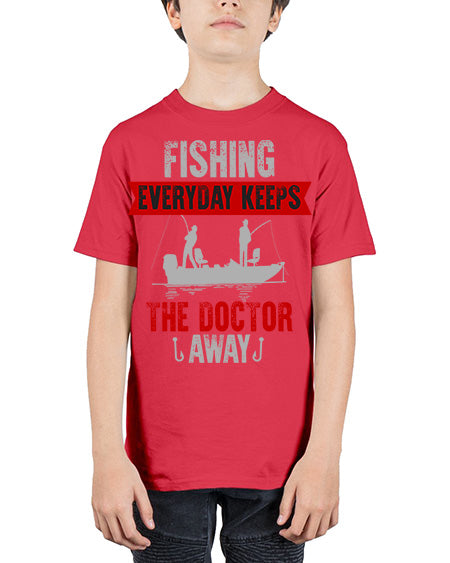 fishing 86# - shark-fish - Youth Tee Unisex