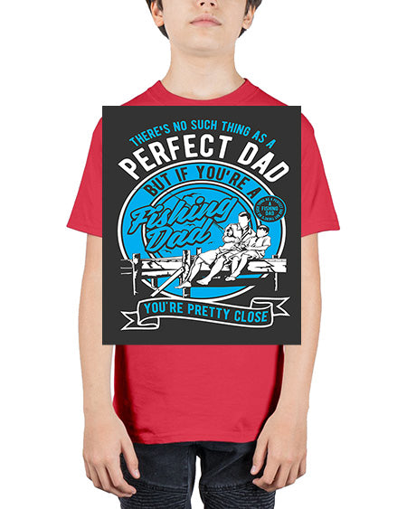 fishing dad cs 41# - shark-fish - Youth Tee Unisex