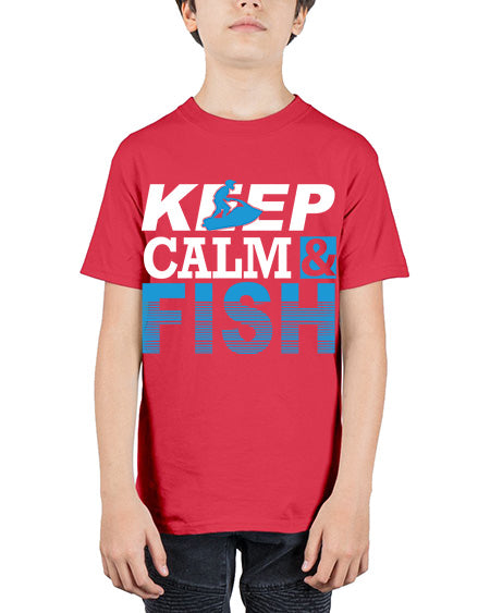 fishing transperment png 19# - shark-fish - Youth Tee Unisex