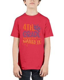 fourth grade nailed it 194# - fourth grade - Youth Tee Unisex