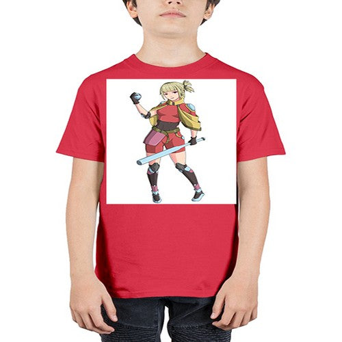 girl bring stick3# - anime - Youth Tee Unisex