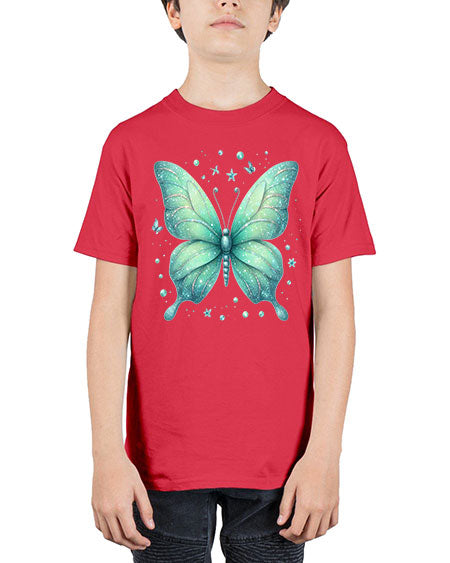 glitter butterfly 11# - butterfly - Youth Tee Unisex