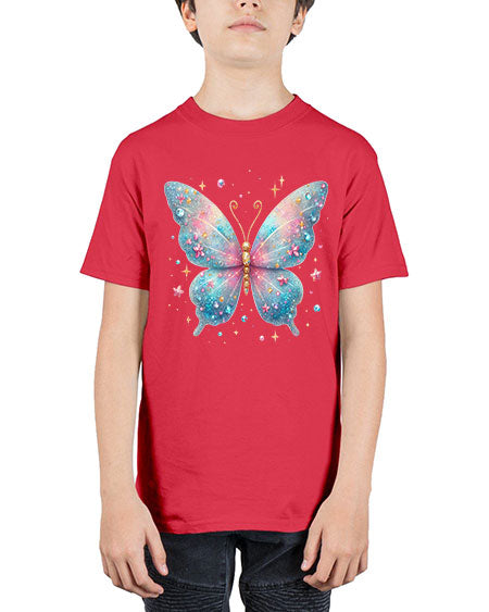 glitter butterfly 1# - butterfly - Youth Tee Unisex