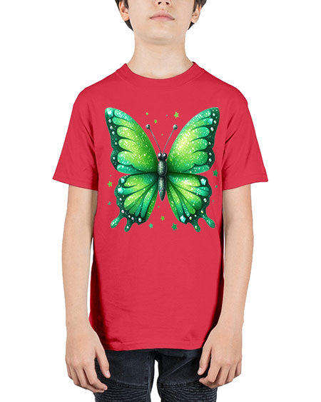 glitter butterfly 4# - butterfly - Youth Tee Unisex