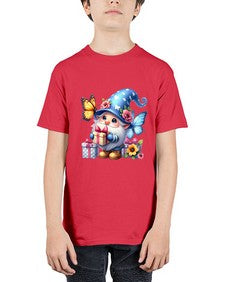 gnome with butterfly 03# - gnome - Youth Tee Unisex