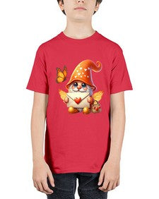 gnome with butterfly 06# - gnome - Youth Tee Unisex
