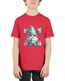 gnome with butterfly 10# - gnome - Youth Tee Unisex