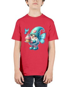 gnome with butterfly 20# - gnome - Youth Tee Unisex